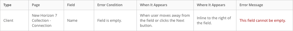 Error Handling